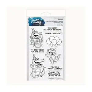 Stempel snappy birthday