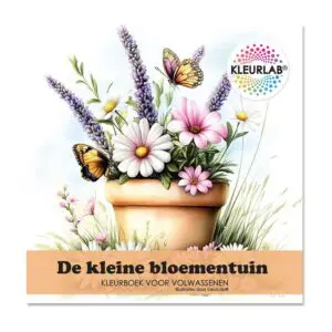 Kleurboek de kleine bloementuin