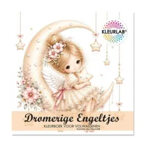 Kleurboek dromerige engeltjes
