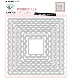 Stansmal nested squares scallop
