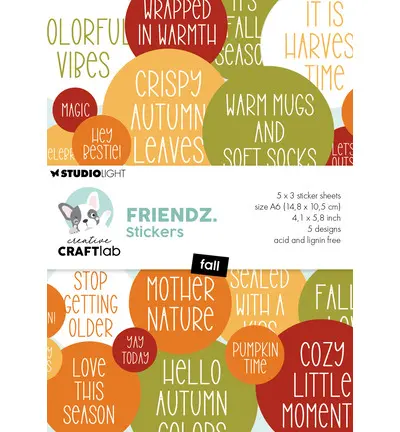 Stickerboek herfst