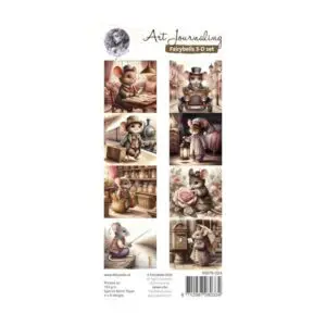 Fairybells 3d set vintage muizen 1 (kopie)