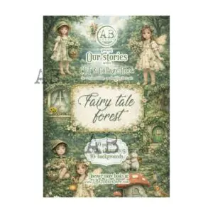 collageboek fairy tale forest