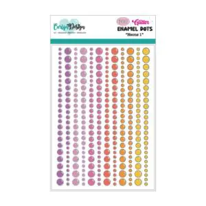 Enamel dots neon 1
