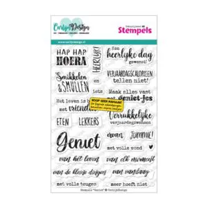 Stempel geniet