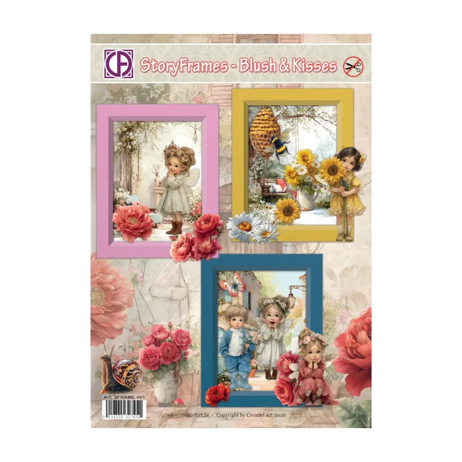 StoryFrames blush & kisses