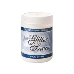 glitter sneeuw