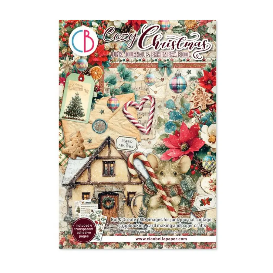 Junk journal cozy christmas