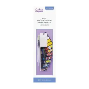 Flip watercolour paint palette