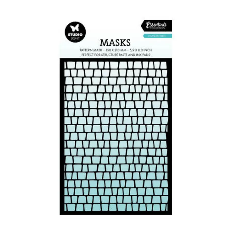 Stencil stone background