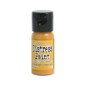 Distress Paint fossilized amber