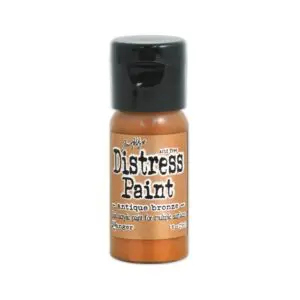 Distress Paint antiqued bronze