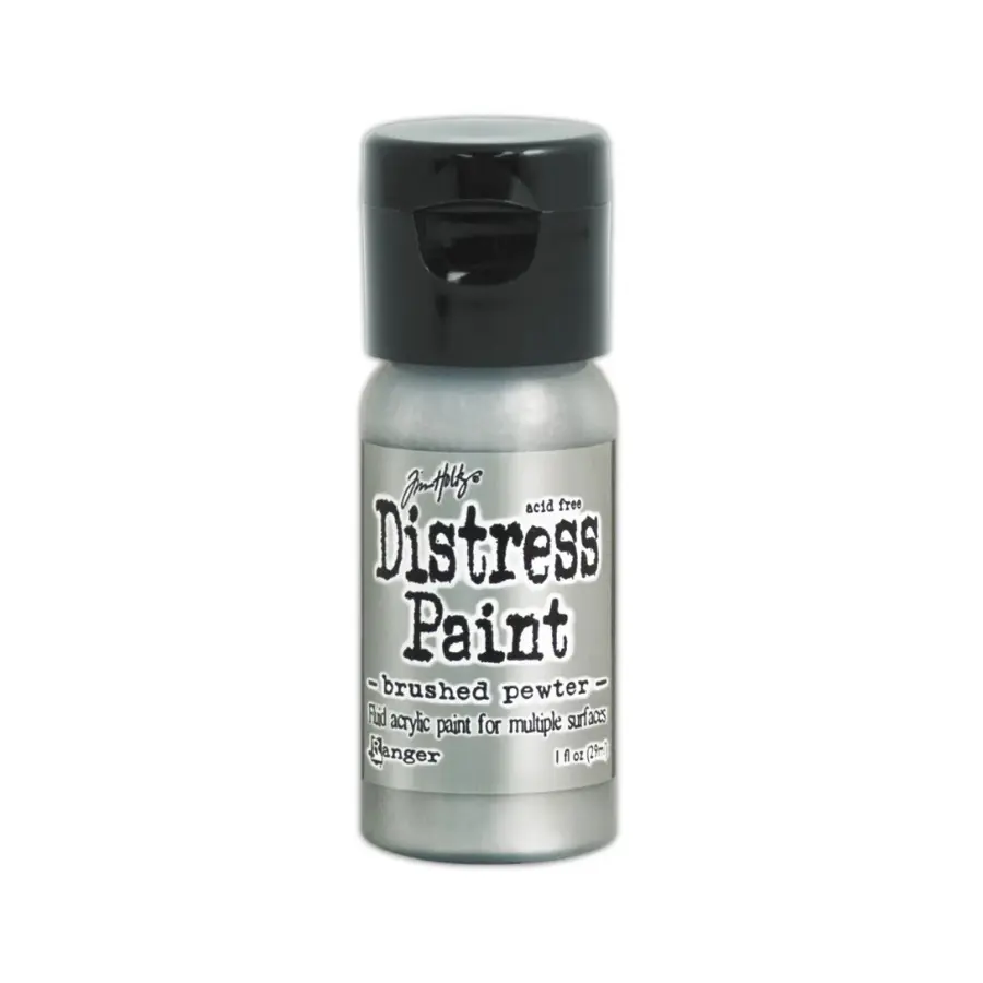 Distress Paint brushed pewter