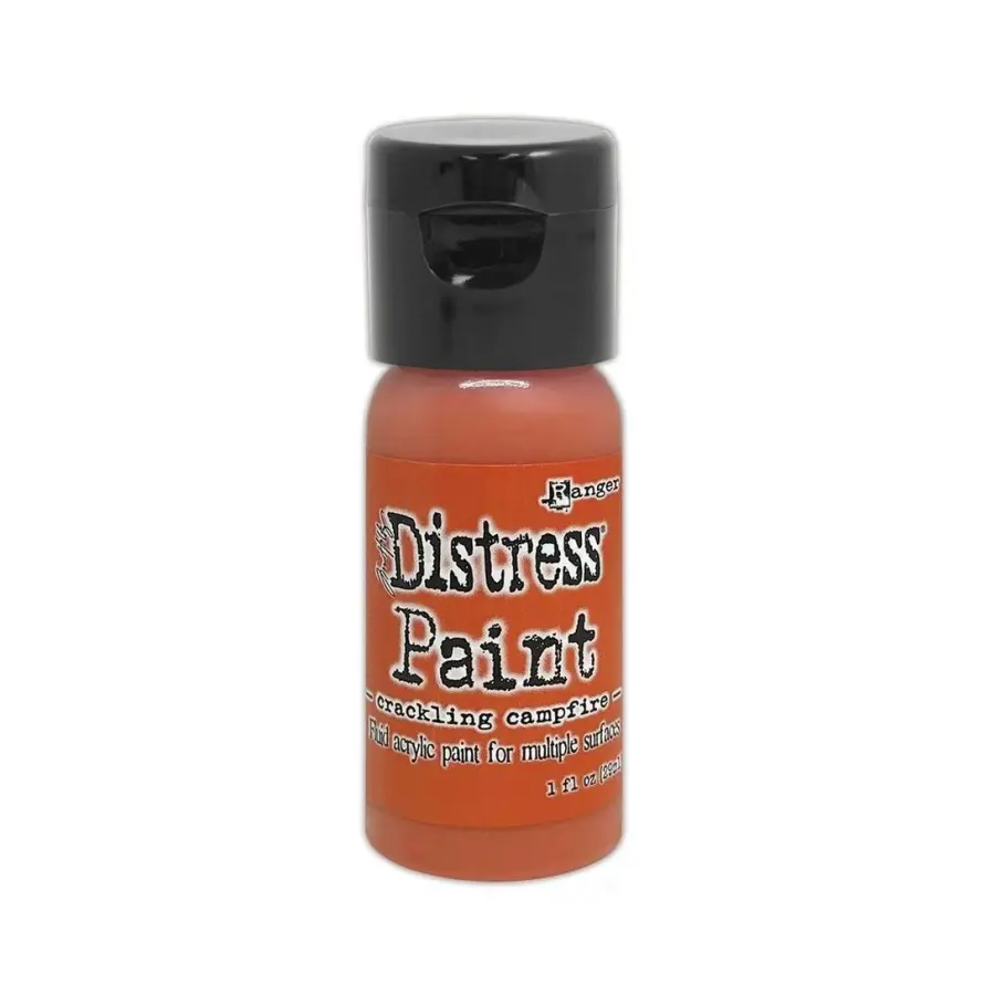 Distress Paint crackling campfire