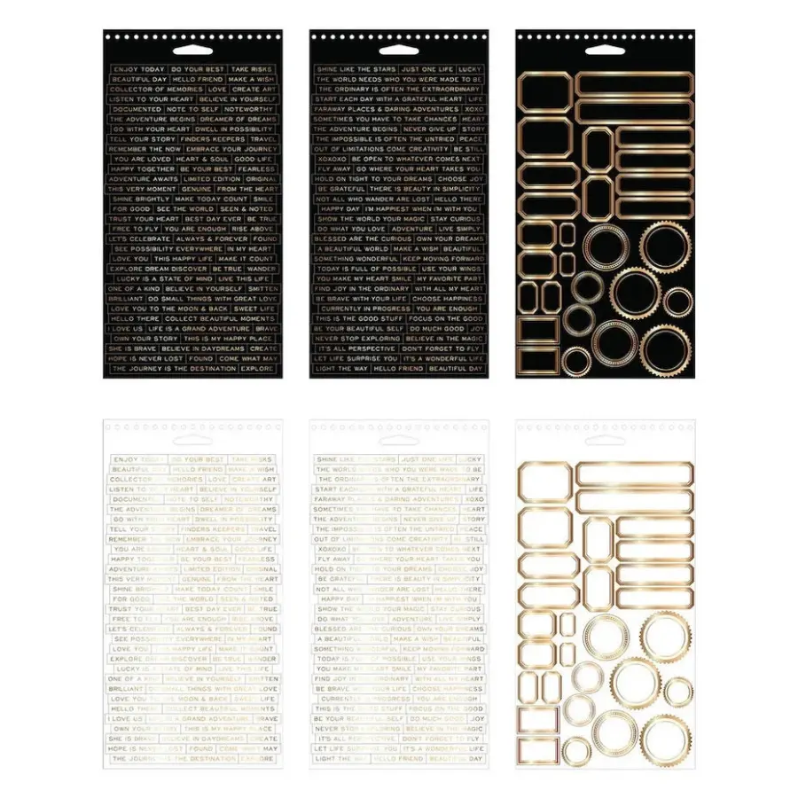 Stickerboek metallic - Afbeelding 2
