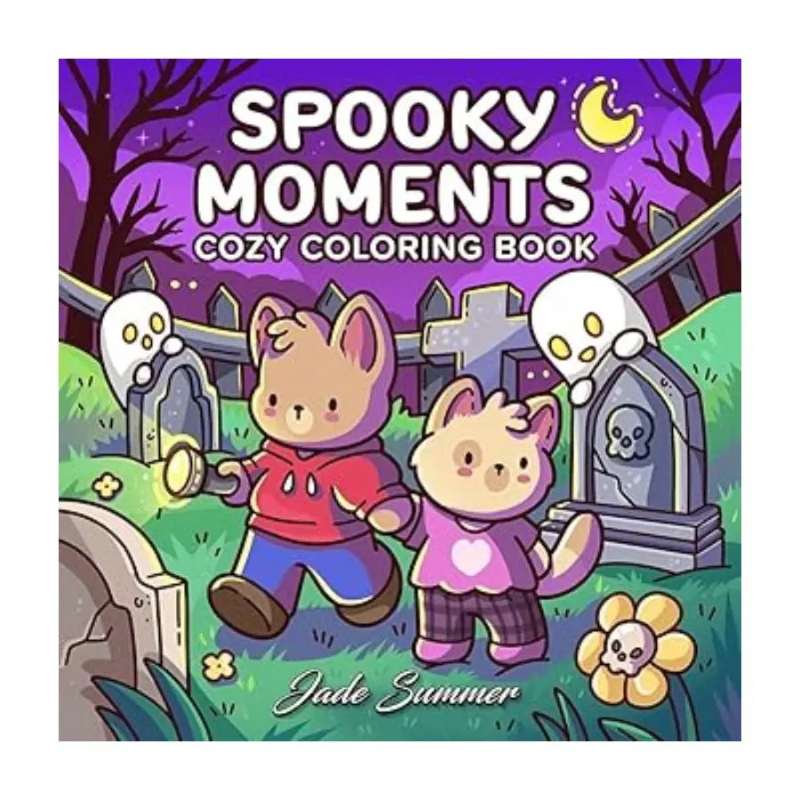 Kleurboek spooky moments