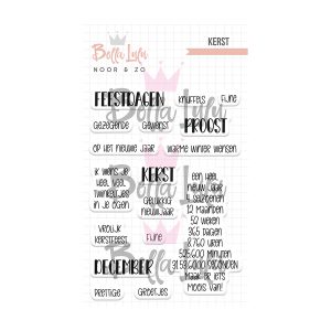 Clear Stamp Kerst