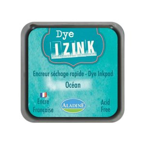 Inkpad Izink Dye Turquoise Ocean