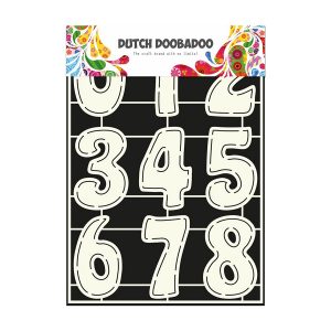stencil art numbers