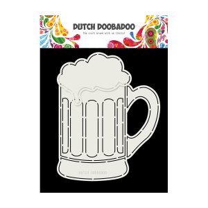 card art beer glas