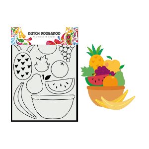 Build up art fruit basket