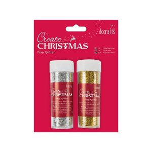 Ultrafijn glitter zilver & goud