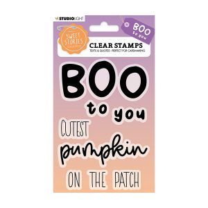 Stempel boo to you groot