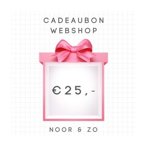 Cadeaubon webshop 25 euro
