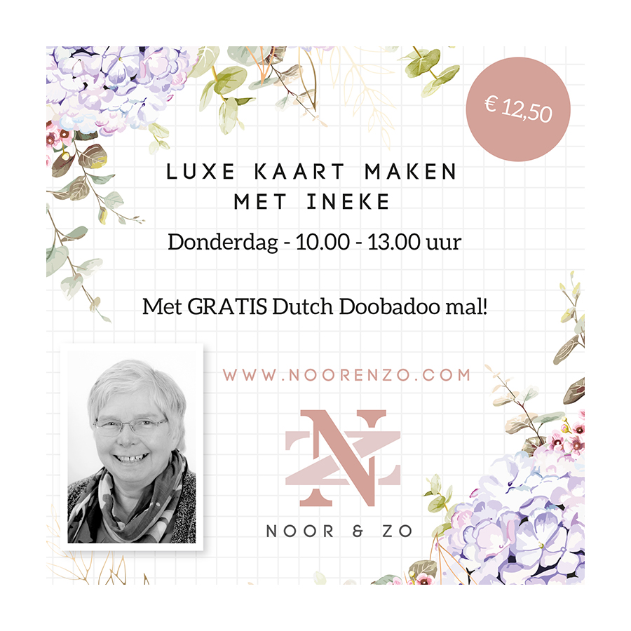 Dutch Doobadoo kaart