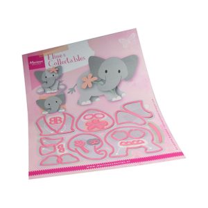 Collectables bag topper olifant