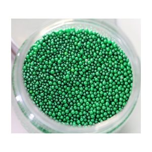 Schudmateriaal flower pearls groen