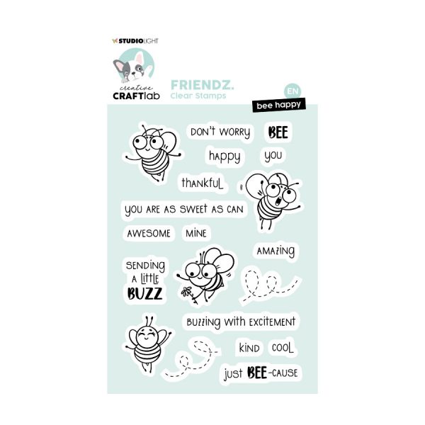 Stempel bee happy