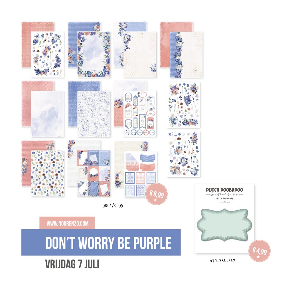 Goodiebag don’t worry be purple