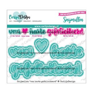 Stansmal van harte gefeliciteerd