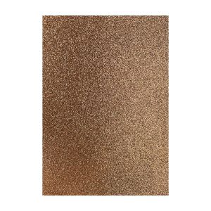 Glitterkarton lichtbruin