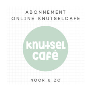 Abonnement knutselcafe