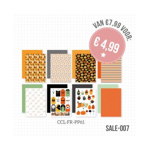 Sale-007 paperpad trick or treat