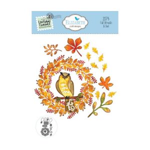Stansmal fall wreath & owl