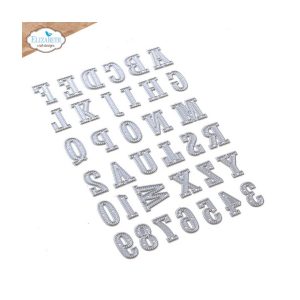 Stansmal stitched letters & numbers