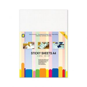 Sticky sheets A4