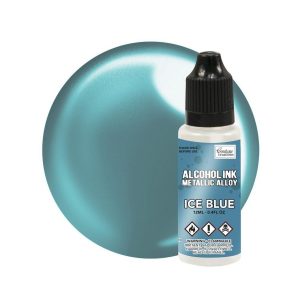 Alcohol inkt ice blue metallic