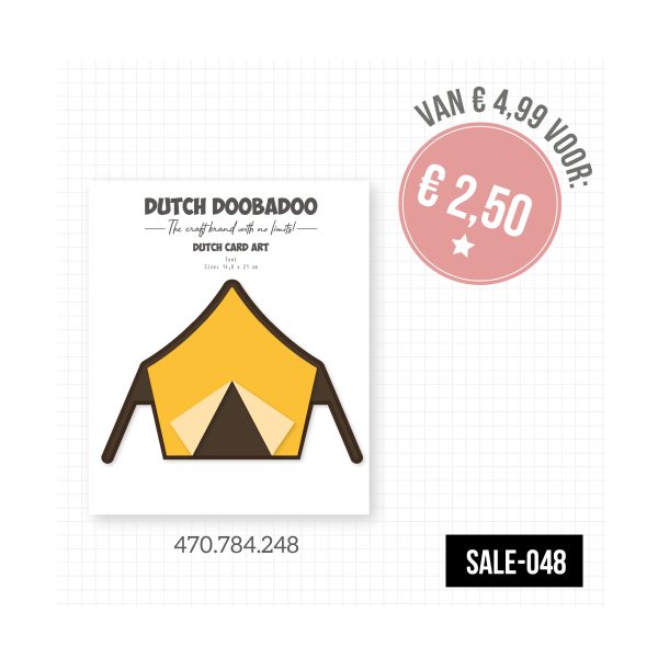 Sale-048 card art tent