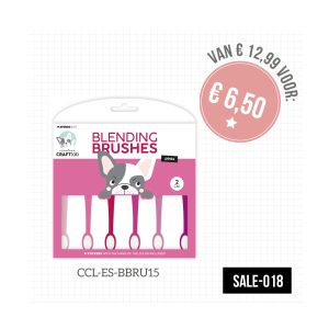 Sale-018 Blending brushes 2 cm pinks