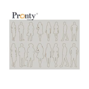 Chipboard pay it forward silhouette