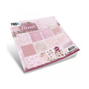 Designpapier pink florals