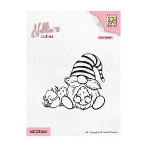 Stempel easter gnome