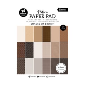 Paperpad shades of brown pattern