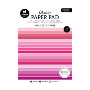 Paperpad shades of pink