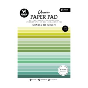 Paperpad shades of green