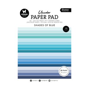 Paperpad shades of blue